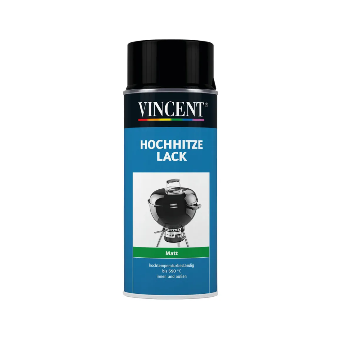 Vincent Hochhitze Lack matt schwarz 400 ml