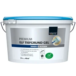 Vincent Tiefgrund Premium ELF Tiefgrund Gel 5 L