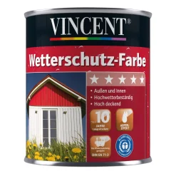 Vincent Wetterschutzfarbe Teak 0,75 L