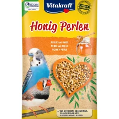 Vitakraft Honig-Perlen 20g Sittich Beutel