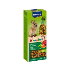 Vitakraft Kräcker Gemüse Rote Beete für Zwergkaninchen