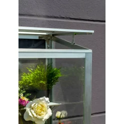 Vitavia Balkongewächshaus 350 0,35m² Stahlfundament silber