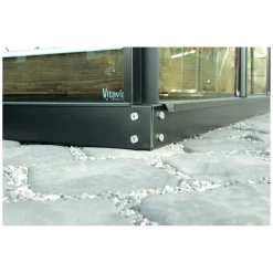 Vitavia Fundamentrahmen 5000 6 cm schwarz