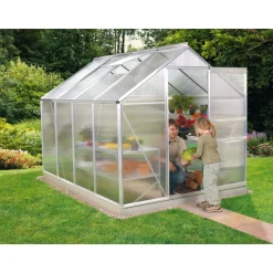 Vitavia Gewächshaus Calypso 5800 silber 4 mm 5,8m²
