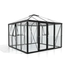 Vitavia Gewächshaus Jack Roof 10m² schwarz