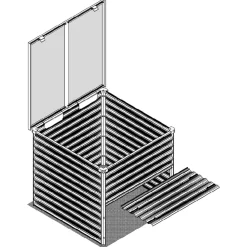 Vitavia Komposter Tomma schwarz