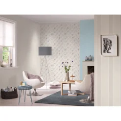 Vliestapete Scandinavian 10,05 x 0,53 m weiß