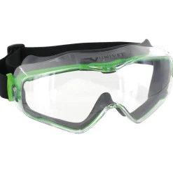 Vollsichtbrille klar für Halbmaske