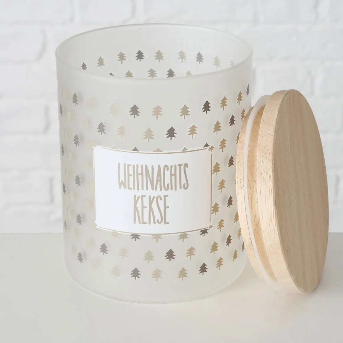 Vorratsglas Risor sortiert 750 ml Höhe 13 cm Durchmesser 10 cm Glas lackiert