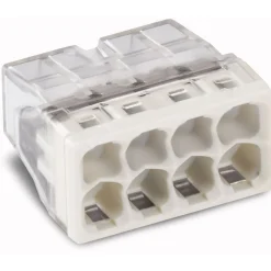 Wago-Compact Verbinder VDE grau 8 x 0,5-2,5 mm²