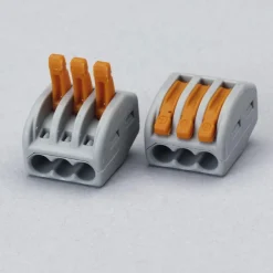 Wago-Verbindungsklemme 3 x 0,08-2,5 mm²