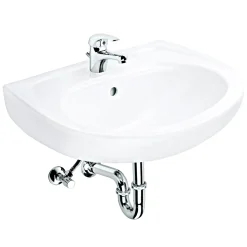 Waschtisch Combi-Set weiß inkl Einhebelmischer