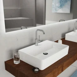 Waschtischarmatur Los Angeles, Farbe: Chrom, Cold-Start