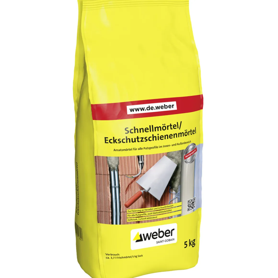 Weber Schnellmörtel Eckschutzschienenmörtel 5 kg
