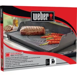 Weber Gourmet BBQ System -Grillrost mit Rosteinsatz für Spirit