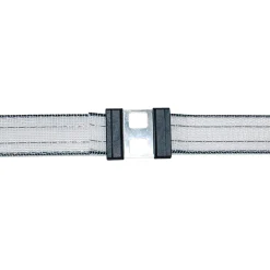 Weidezaunband TopLine 40 x 2000 cm weiß-schwarz