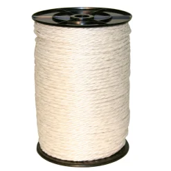 Weidezaunseil EconomyLine 200 m Durchmesser 6 mm weiß