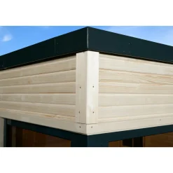 Weka Massivholz-Sauna Valida Größe 4 Sparset 9,0 kW K inkl integrierter Steuerung