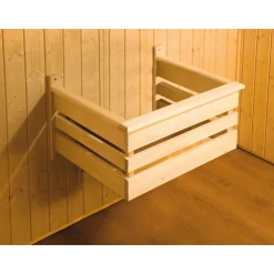 Weka Premium Massivholz-Elementsauna Kemi Größe 4 Sparset 7,5 kW OS