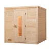 Weka Premium Massivholz-Elementsauna Kemi Größe 5 Sparset 7,5 kW OS