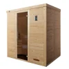 Weka Premium Massivholz-Elementsauna Kemi Eck Größe 3 Sparset 7,5 kW Bio S