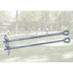 Weka Bodenanker Tabaluga 4-er Set für Spieltürme 816 und Schaukel 816