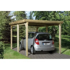 Weka Carport 617 Größe 1 322 cm