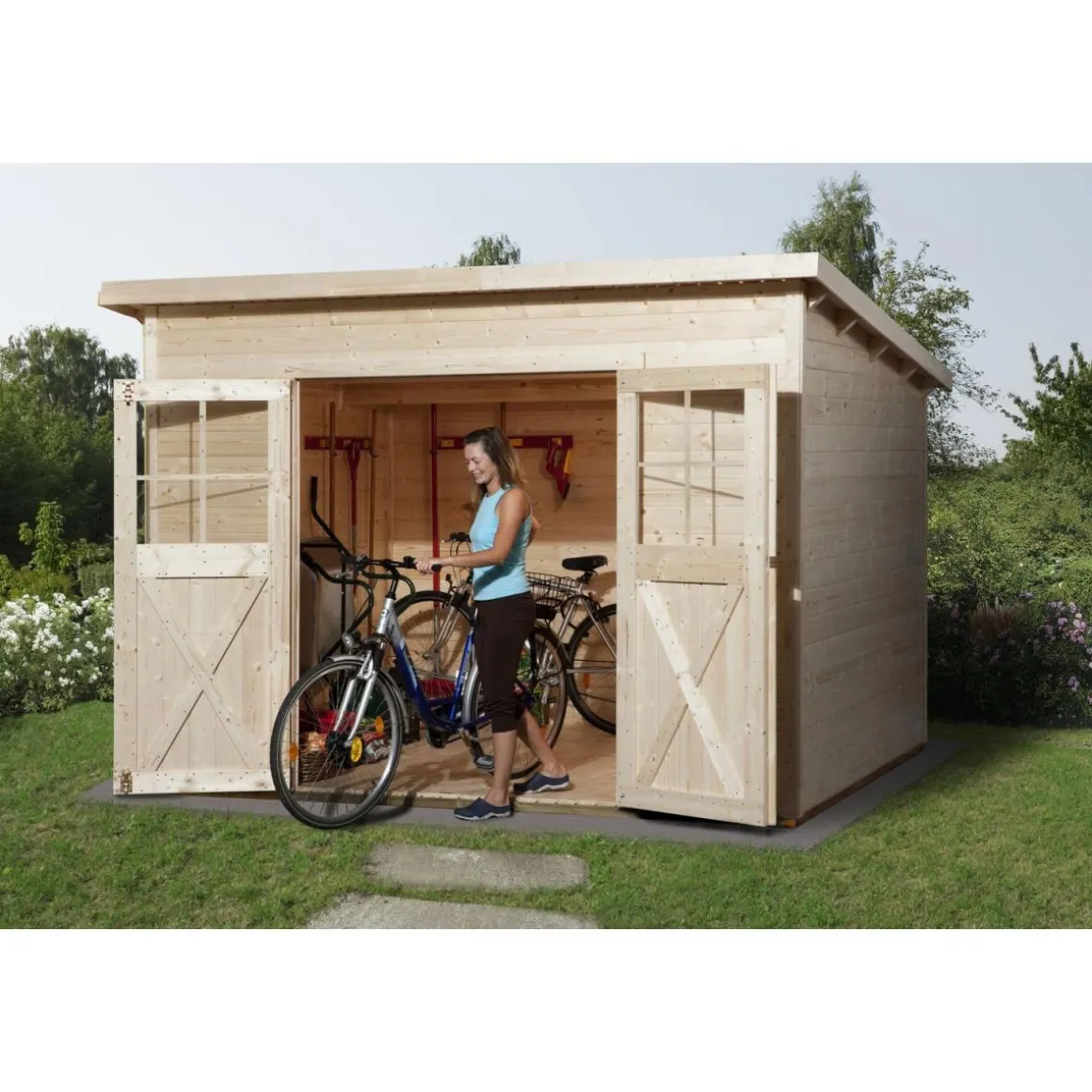 Weka Gartenhaus 325 323 x 293 x 223 cm