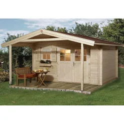 Weka Gartenhaus 136 A Größe 1/2 460 x 510 x 262 cm
