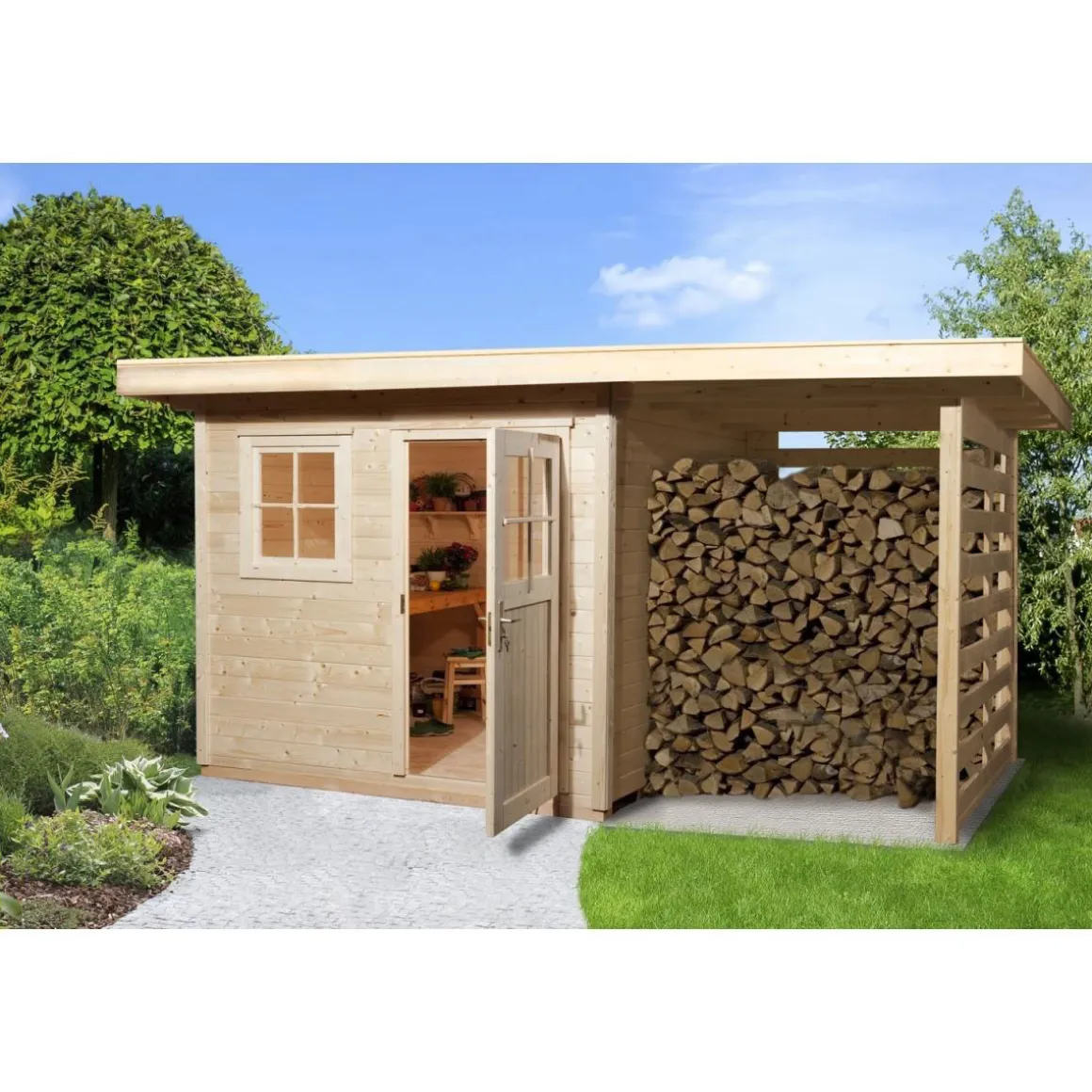 Weka Gartenhaus 170 A Größe 2 B235xT240