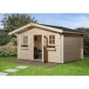 Weka Gartenhaus 135 Größe 1/2 380 x 380 x 262 cm