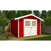 Weka Gartenhaus 122 Größe 5 schwedenrot