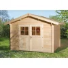 Weka Gartenhaus Premium 28 mm 380 x 410 x 262 cm