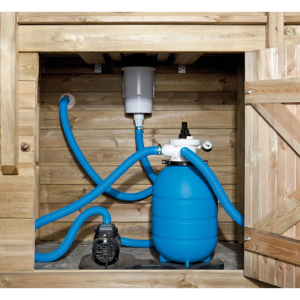 Weka Holzpool 594 A 376 x 850 cm Sparset