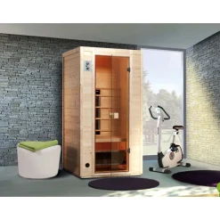 Weka Infrarotkabine 550 Größe 1 4 Keramikstrahler 1700 Watt 102 cm