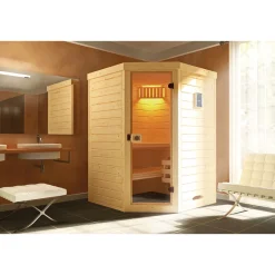 Weka Massivholz-Elementsaunaauna „Laukkala 1“, 38 mm, GT