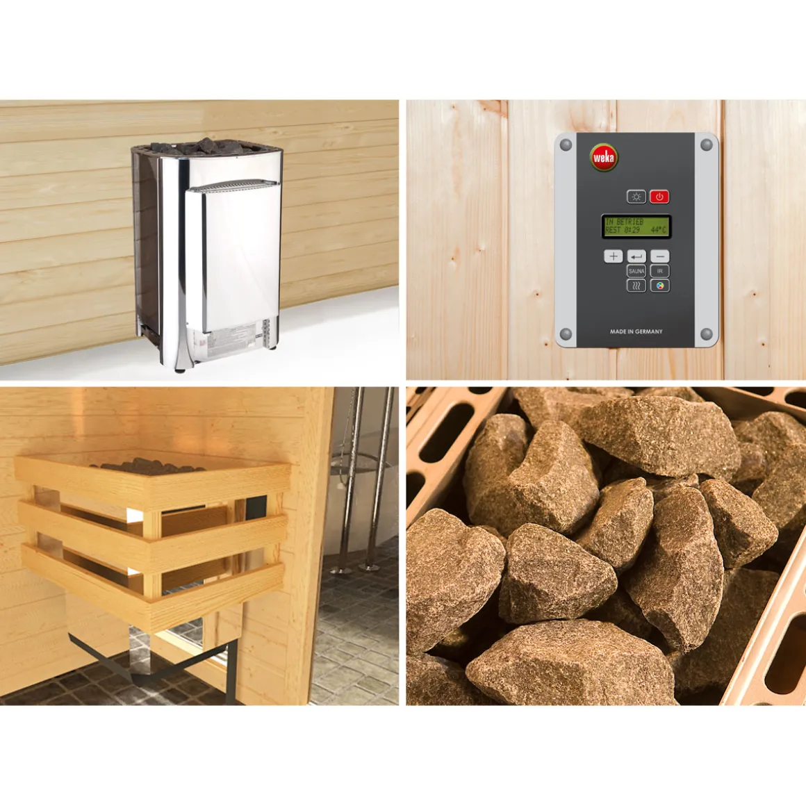 Weka Saunaofen-Profiset, Bio, 11,0 kW