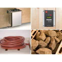 Weka Saunaofenset 6, 4,5 kW, Bio, 230 V