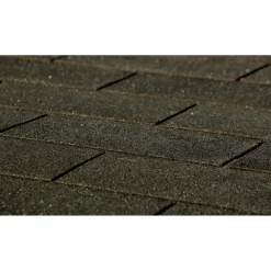 Weka Set Dachschindeln, rechteckig, anthrazit, für Saunahaus „Kurikka“, 9 Pakete