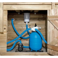 Weka Sparset Holzpool 593 B 376 x 476 cm