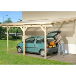 Weka Terrassenüberdachung Größe 2 Sockelmaß