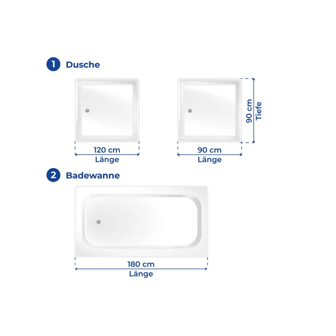 Wenko Anti-Schimmel Duschvorhang Peony Textil Polyester 180 x 200 cm waschbar