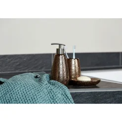 Wenko Bad-Accessoire-Set Marrakesh 3-teilig Bad-Zubehör Set