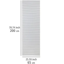 Wenko Badematte Wei Weichschaummatte