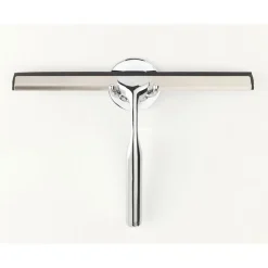 Wenko Badezimmerwischer Terni Plus Duschabzieher mit Turbo-Loc Wandbefestigung zum Ankleben