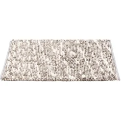 Wenko Badteppich Urdu Taupe 60 x 90 cm Mit Melagne-Effekt