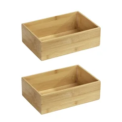 Wenko Bambus Ablage Terra L 2er Set