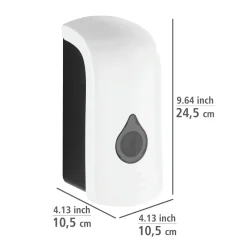 Wenko Desinfektionsmittel-Spender Ranera L Weiß Seifenspender und Desinfektionsspender Füllmenge 740 ml