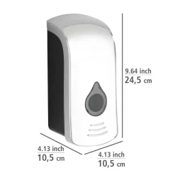 Wenko Desinfektionsmittel-Spender Ranera L Chrom Seifenspender und Desinfektionsspender Füllmenge 740 ml