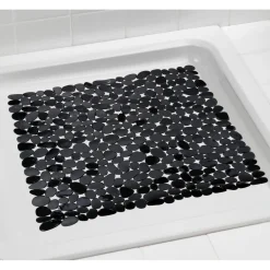 Wenko Duscheinlage Paradise Black 54 x 54 cm